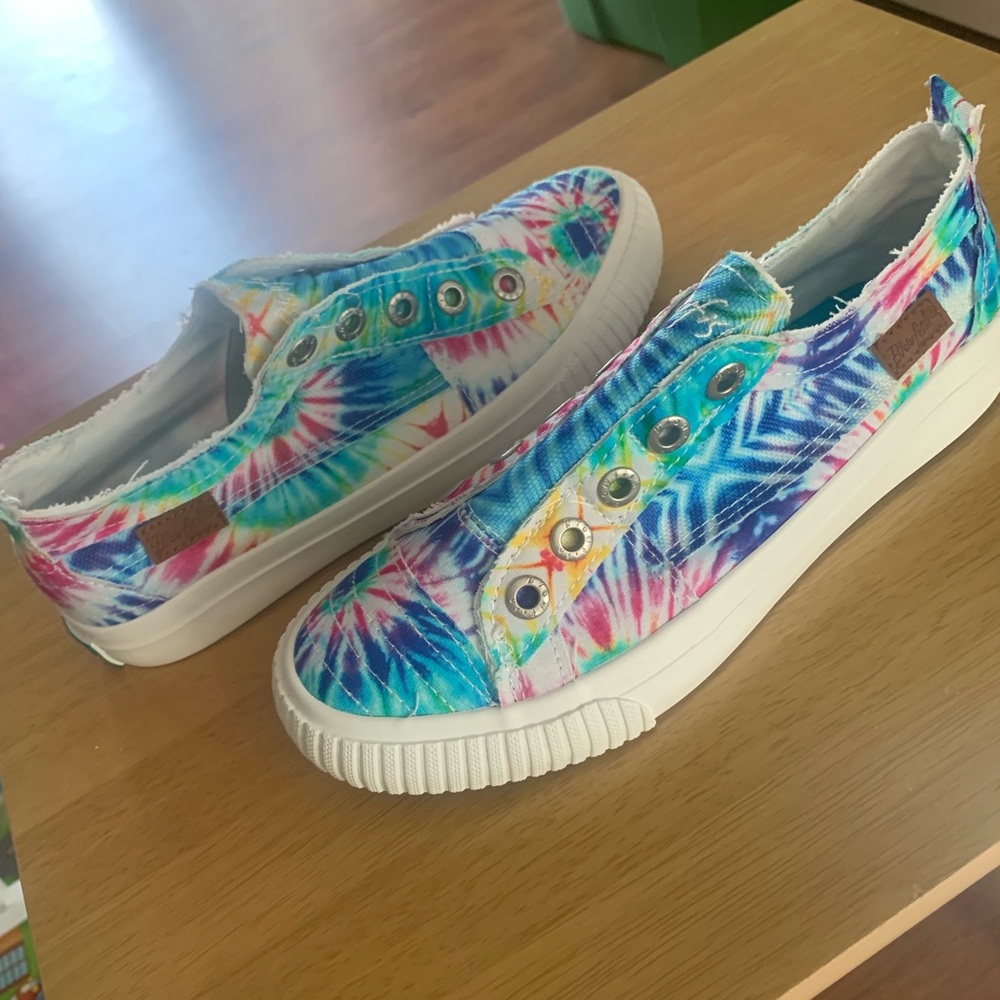 Tie dye sneakers